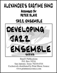 Alexander's Ragtime Band Jazz Ensemble sheet music cover Thumbnail